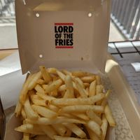 Shoestring fries 🍟 #Veganuary at Lord of the Fries - King St in Melbourne