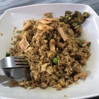 Ham fried rice at Lin Lin Vegetarian Delight 霖霖素食 in East Singapore