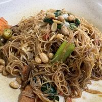 Prices have increase - $6 stir fried beehoon #Veganuary at Lin Lin Vegetarian Delight 霖霖素食 in East Singapore