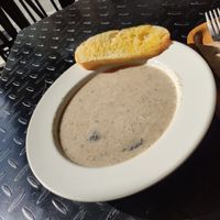 Wild mushroom soup at The Mossy Forest Cafe in Tanah Rata