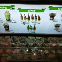 Display at Soy Gelato in Metro Manila