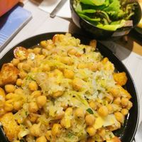 Chick peas (vegan) at A Barrica in Terceira