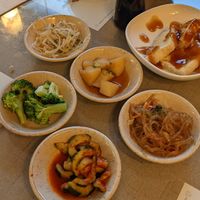 Banchan at Korean Garden in Williamstown
