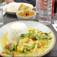 Vegan sweet potato and butternut squash curry at Koto in Cork