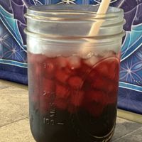 Incredible hibiscus tea♥️  at The Hippie Chickpea in Montpelier