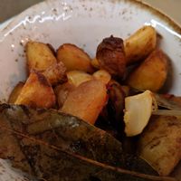 Potatoes Bravissimo at Veggie Burger by Biocenter in Barcelona