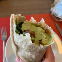 Wrap con salsa Green Lab  at Green Lab in Vina Del Mar