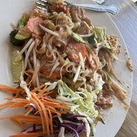 Pad thai  at Thai Vegan III in Pacific Palisades
