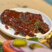 BBQ Seitan  at Vegan Community Kitchen in Apex