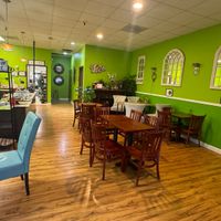 Great dinning area at Vegan Community Kitchen in Apex