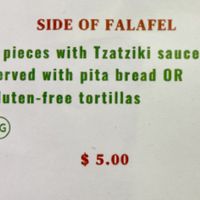 Menu  at Vegan Community Kitchen in Apex