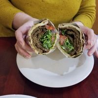 Amazing gyro!a at Vegan Community Kitchen in Apex