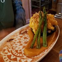 Acorn squash mac n cheez at Misters Bistro in Webb