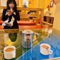 Soya chai at Monalisa in Varanasi