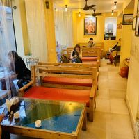 Inside  at Monalisa in Varanasi