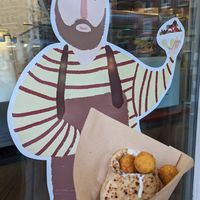 pita falafel at Dr. Falafel in Amsterdam