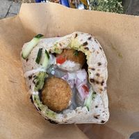   at Dr. Falafel in Amsterdam