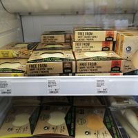 Vegan cheese alternatives at Sunflower in Ceske Budejovice