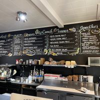 Menu board food  at Maia Papaya in Bethlehem