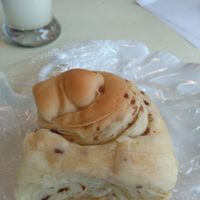 Rose bread at BamBoo Vegan in Nha Trang