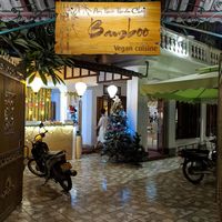 From the outside at BamBoo Vegan in Nha Trang