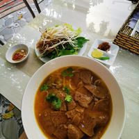 Not spicy spicy noodles 38000 at BamBoo Vegan in Nha Trang