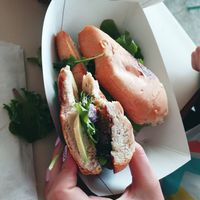 Burger at Tropicaleo in Birmingham