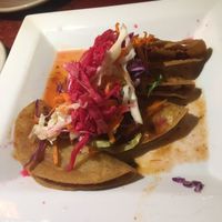 Potato taquitos ordered without cheese at DeColores in Chicago