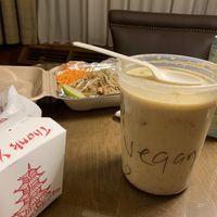 Vegan curry and pad Thai  at Teton Thai in Teton Village