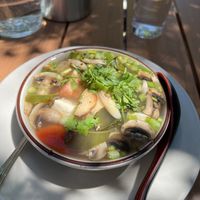 Tofu soup  at Teton Thai in Teton Village