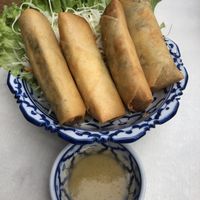 Vegan loempia at BaiYok in Zwolle