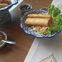 Spring rolls at BaiYok in Zwolle