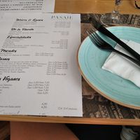 Carta at Bar Pasaje de Oriente in Sevilla