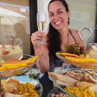 A ser feliz brunchando at Veg & Tal in Sines