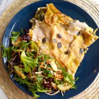 Lasanha Vegetariana at Veg & Tal in Sines