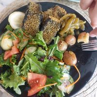 Sardinhas vegan at Veg & Tal in Sines