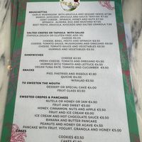 Menu  at Veg & Tal in Sines