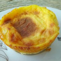 Pastel de Nata Vegan! at Veg & Tal in Sines