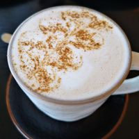 Oat Chai Latte at Charlie's Coffee Bar in Hilton