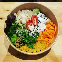 On bowl  at Vital Health Cafe in Wicklow