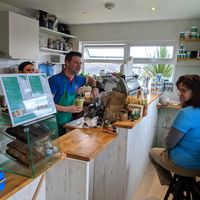 Cozy interior of Vital Health at Vital Health Cafe in Wicklow