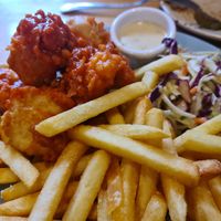 Cauliflower 'wings' at The Carringbush Hotel in Abbotsford