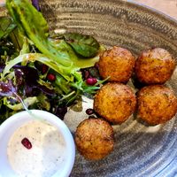 Potato croquettes at The Carringbush Hotel in Abbotsford