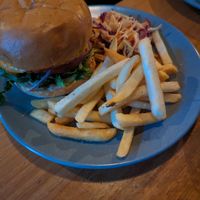 Cheeseburger at The Carringbush Hotel in Abbotsford