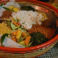 Vegan plattet for two (35€) at Sebeta in Frankfurt