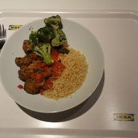 Veggie balls at IKEA in St Gallen