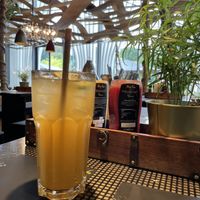 Lime & lemongrass iced tea - Peter Pane, Bremen  at Peter Pane in Bremen