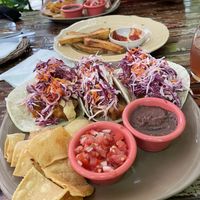 ‘Fish’ tacos  at Coco Calala in Leon