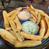 Yuca fries at Coco Calala in Leon