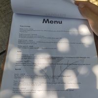 Menu at Coco Calala in Leon